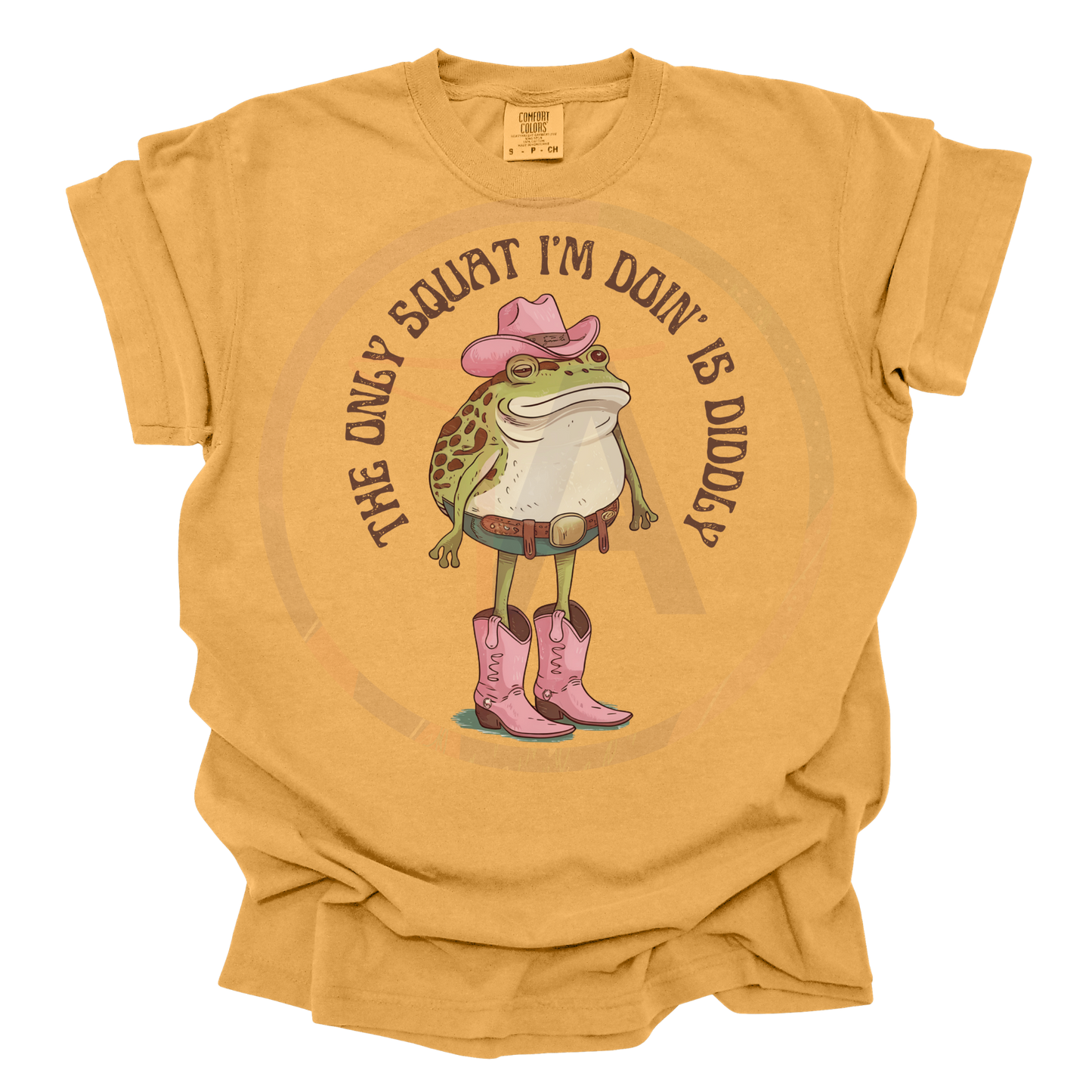Diddly Squat Frog DTF Tee