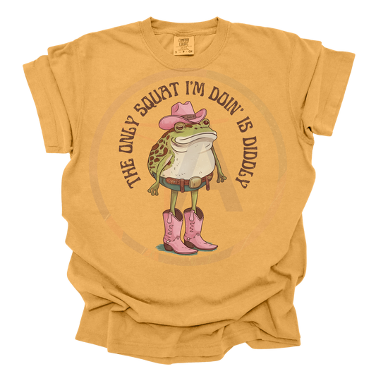 Diddly Squat Frog DTF Tee