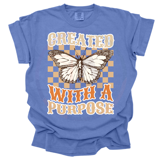 Created With A Purpose DTF Tee